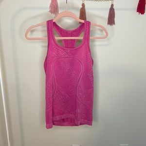 21 Lululemon swiftly size 10 pink